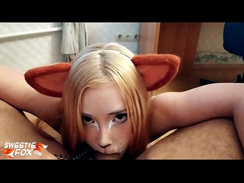 ❤️ Kitsune engole a piça e o esperma na boca ❤❌ Sexo vídeo em nós ﹏