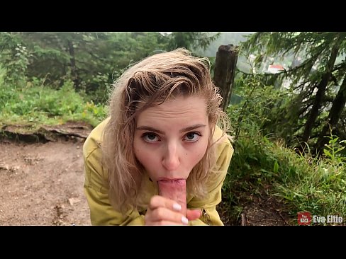 ❤️ Garota engole a ejaculação depois de um broche público - Eva Elfi ❤❌ Sexo vídeo em nós ﹏